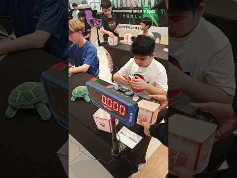 5th 3x3x3, First Round with Ave 11.41s 🎉