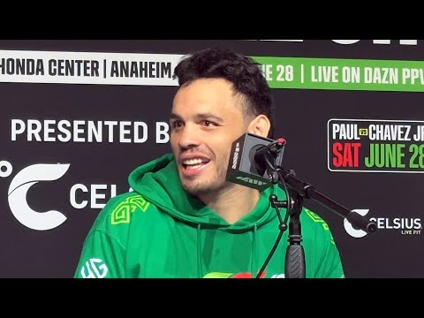 Chavez Jr REVEALS ADVICE from Father ahead of Jake Paul fight! Wants to show Jake THERE’S LEVELS!