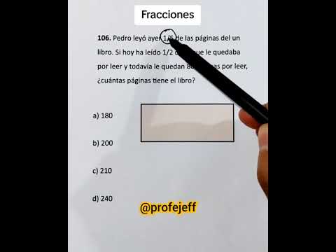 Fracciones - Profe Jeff 