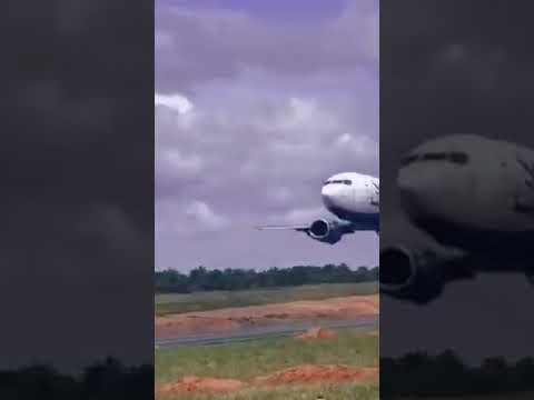 Incroyable décollage BOEING B737-300 A MBUJI MAYI