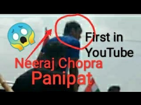 Welcome of Neeraj Chopra in Panipat (Haryana)|Neeraj Chopra goldman of India😱