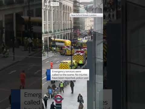 Bus crashes into central London pub