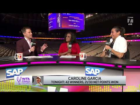 Caroline Garcia; 2022 WTA Finals Round Robin Win