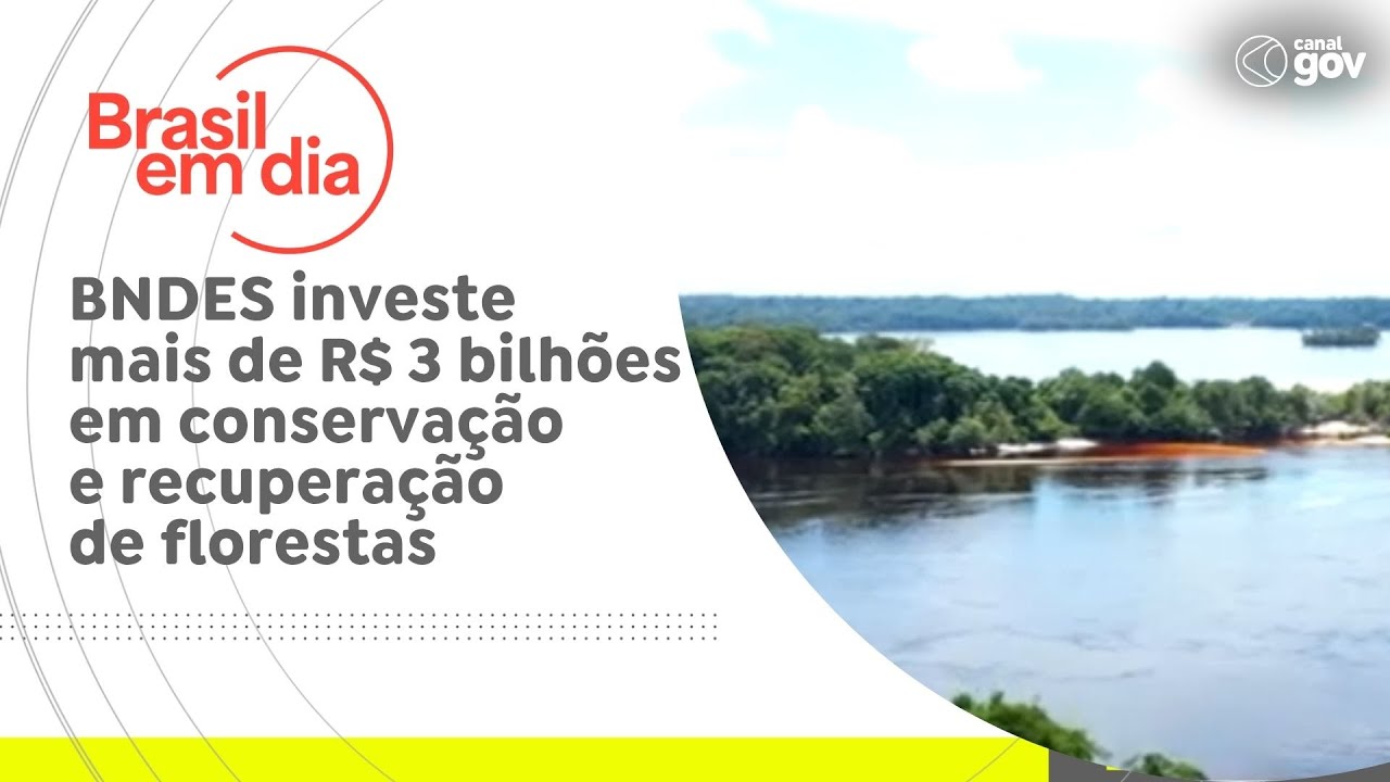 BNDES investe mais de R$ 3 bilhões em conservação e recuperação de florestas  TV Online BNDES investe mais de R$ 3 bilhões em conservação e recuperação de florestas