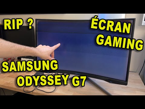 Écran GAMING avec une Panne Stupide ! | Samsung Odyssey G7