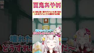 ルイ姉と寒い家のダジャレを見て回りとあるダジャレで大爆笑するお嬢 #shorts  #ホロライブ #切り抜き #vtuber #百鬼あやめ 