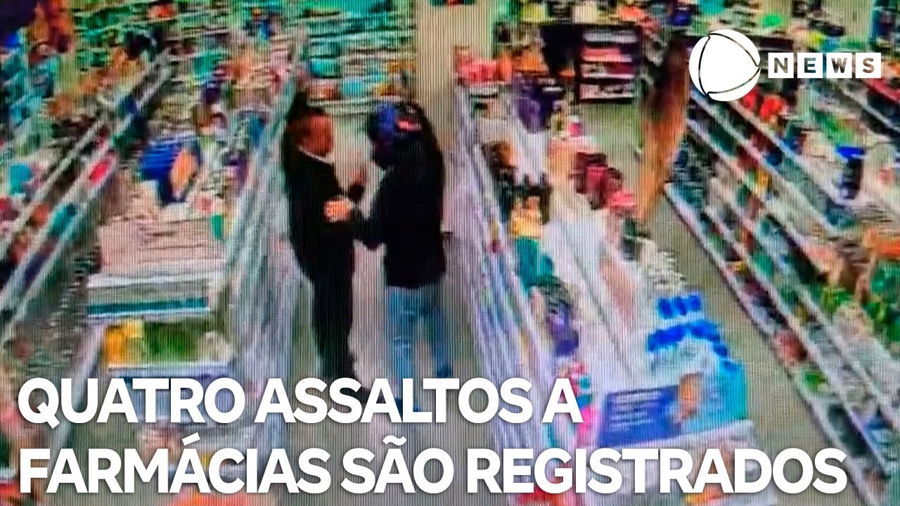 Em menos de 24 horas quatro assaltos a farmácias são registrados na Grande São Paulo  TV Online Em menos de 24 horas quatro assaltos a farmácias são registrados na Grande São Paulo