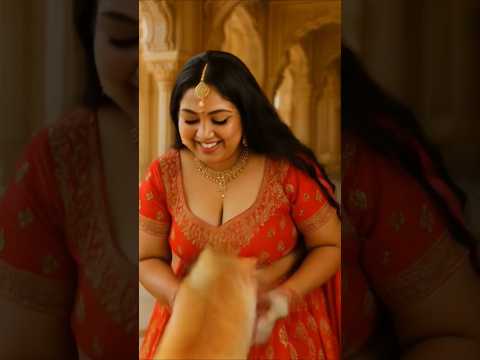 Royal Cat Attack! 😱 Playful Twist in a Palace" #royal #cat #beautiful