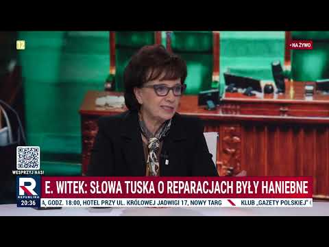 Witek: nie mogłam uwierzyć! Tusk upokorzył ofiary wojny! | Gość Dzisiaj