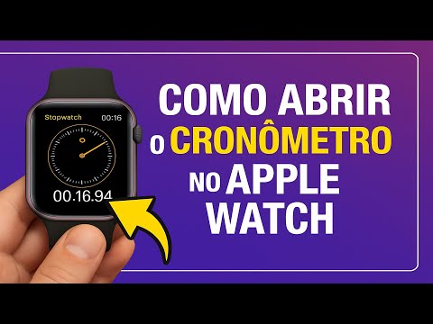 Como Abrir o CRONÔMETRO no Apple Watch