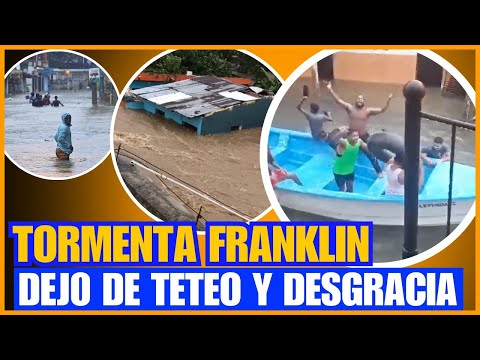 TORMENTA FRANKLIN DEJO DESASTRES Y MUCHO "TETEO" ? - Una Nueva Mañana EN VIVO ?