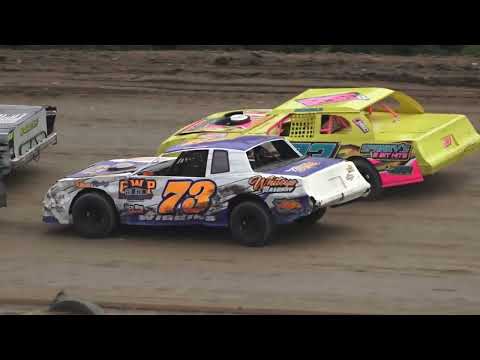 Street Stock B-Feature #1 at Crystal Motor Speedway, Michigan on 09-17-2022!! - dirt track racing video image