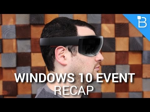 Holograms are Here and Windows 10 is on Everything - UCR0AnNR7sViH3TWMJl5jyxw