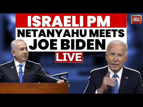 US News LIVE: Joe Biden Meets Israeli PM Netanyahu At The White House | India Today LIVE