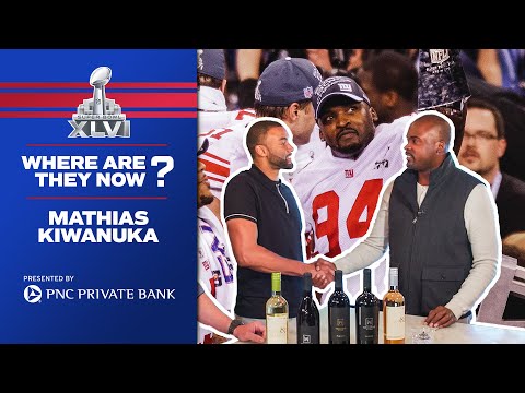 Super Bowl XLVI Champions: Where Are They Now? Mathias Kiwanuka | New York Giants video clip