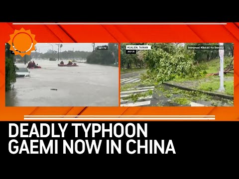 Deadly Typhoon Gaemi/Carina Moves into China| AccuWeather