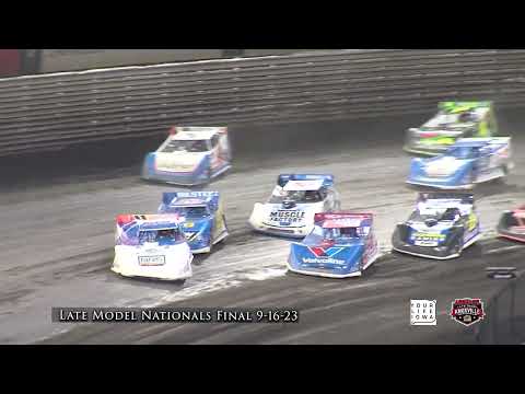 Knoxville Raceway - Late Model Knoxville Nationals Highlights - Night #3 // September 16, 2023 - dirt track racing video image