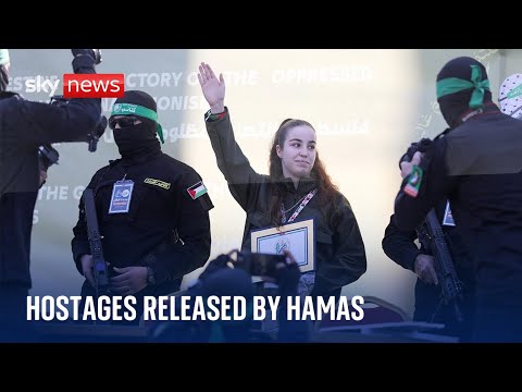 Hamas releasing three Israeli hostages and five Thai nationals