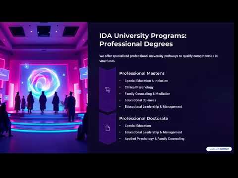 الأمسية التعريفية l الماجيستير المهني في علم النفس الإكلينيكي l الأكاديمية الرقمية الدولية