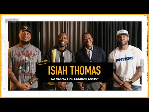 Isiah Thomas 12x NBA All Star on Detroit Bad Boys, Magic Johnson & Feud w/ Michael Jordan  video clip