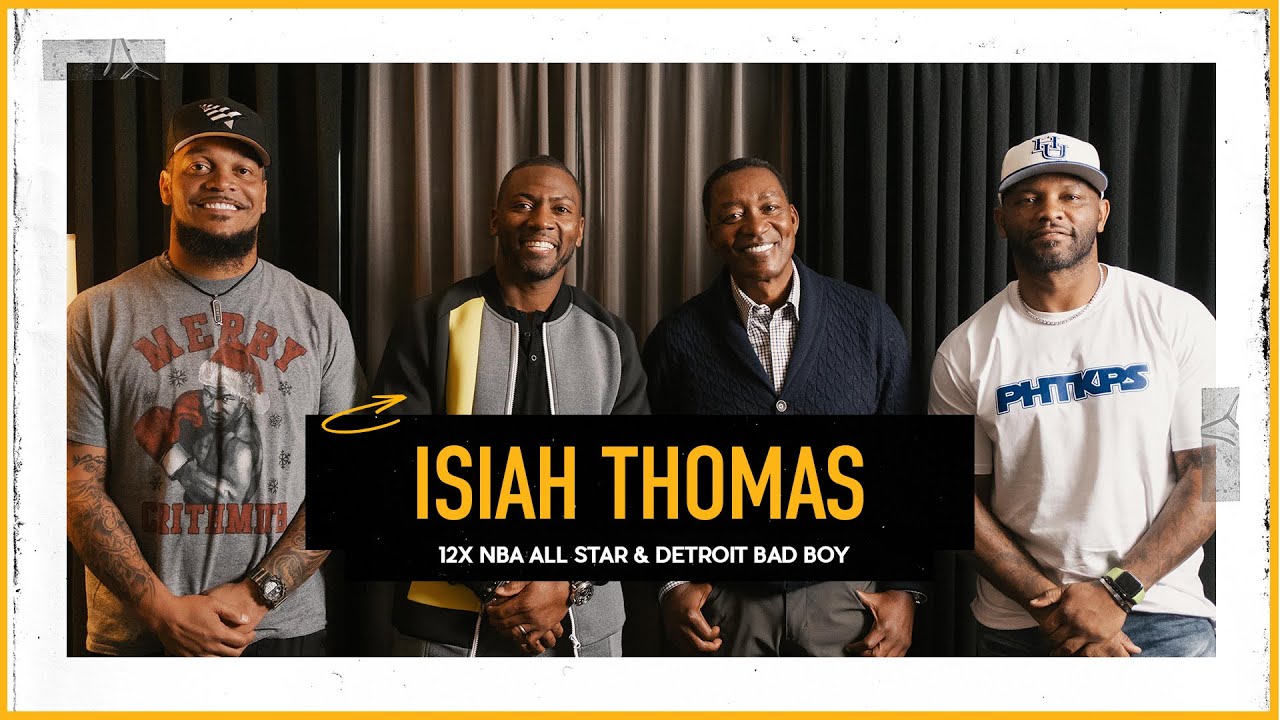 Isiah Thomas 12x NBA All Star on Detroit Bad Boys, Magic Johnson & Feud w/ Michael Jordan  video clip