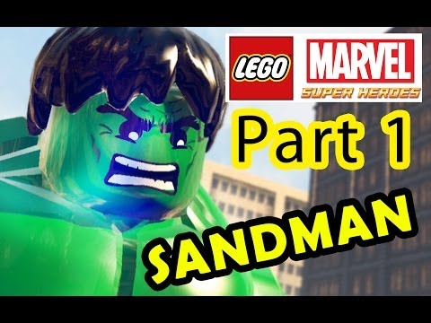 Lego Marvel Super Heroes (Sandman) Pt. 1 - Dad & Son Gameplay (1080p WiiU) - UCC-RHF_77zQdKcA75hr5oTQ