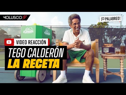 Tego Calderon sale del retiro y el golf y tira "La Receta". El Palabreo reacciona