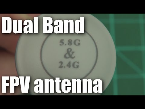 quick look: Dual band FPV antenna (2.4GHz and 5.GHz) - UCahqHsTaADV8MMmj2D5i1Vw