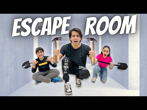 ESCAPING 100 LAYERS OF CARDBOARD WITH MY BROTHER & SISTER | Rimorav Vlogs