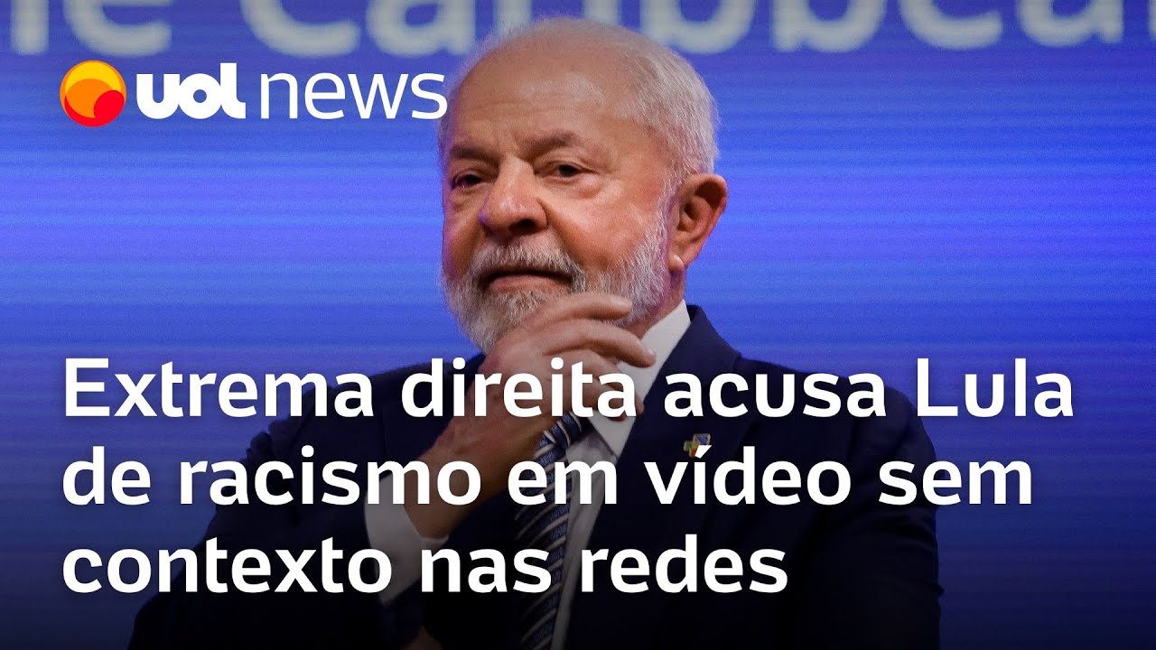 Lula tem fala em discurso retirada de contexto e é acusado de racismo por extrema direita