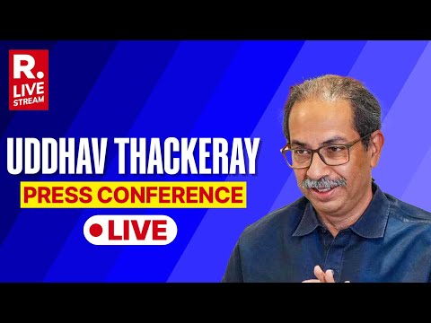Uddhav Thackeray Holds A Press Conference After INDI Secures Maximum Seats In Maharashtra