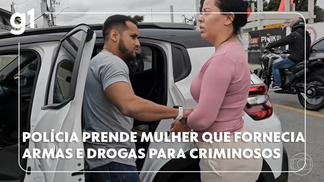 Presa mulher responsável por fornecer armas e drogas para as principais facções criminosas do Rio