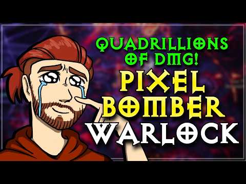 Pixel Bomber Warlock Melts Bosses and GPUs! Endgame Apocalypse Build Guide Diablo 4 Season 15