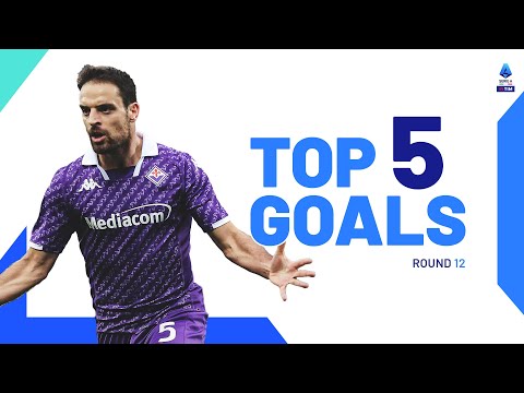 Bonaventura on the turn! | Top 5 Goals by crypto.com | Round 12 | Serie A 2023/24