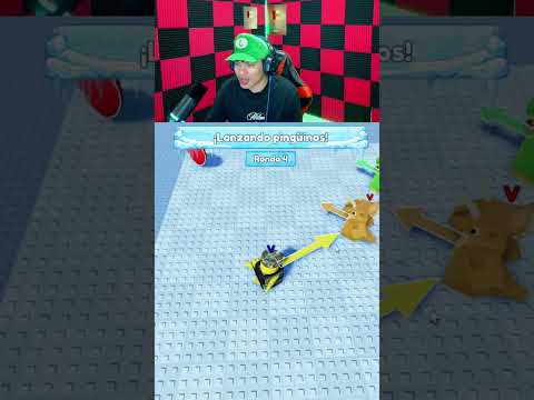 EL PEOR EQUIPO DE PINGUIN KNOCKOUT ROBLOX #shorts
