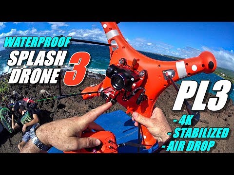 SPLASHDRONE 3 PL3 Air Drop Review - Waterproof Payload Release with Stabilization and 4K Camera  - UCVQWy-DTLpRqnuA17WZkjRQ