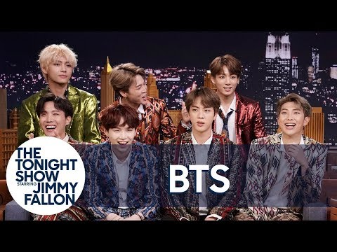 Jimmy Interviews the Biggest Boy Band on the Planet BTS | The Tonight Show