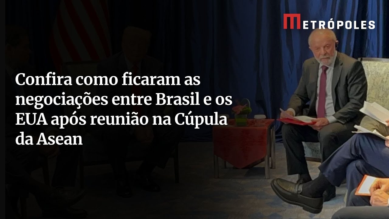 O pedido do governo Trump na mesa de negociações com o Brasil  TV Online O pedido do governo Trump na mesa de negociações com o Brasil