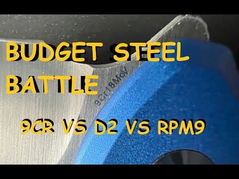 9cr18mov vs D2 vs RPM9 which one edges out the win?!