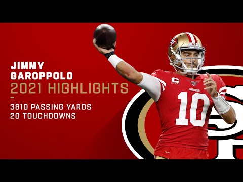 Jimmy Garoppolo's Top Plays From the 2021 Season | 49ers video clip