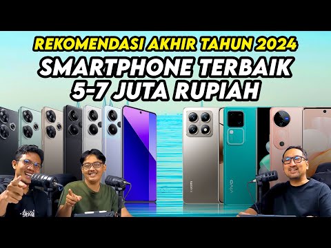 7 Smartphone Terbaik 5-7 Juta Rupiah – Akhir 2024