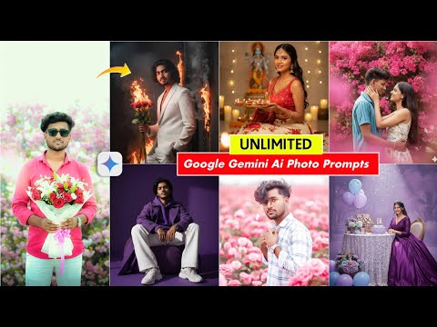 Unlimited Google Gemini Ai Photo Editing Prompts |Google Gemini Unlimited Prompt | Gemini Photo Edit