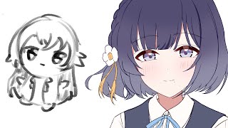 1時間おしゃべりお絵描き【碧生りょう／部分的に両声類】