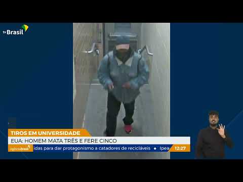 Atirador mata três pessoas em universidade dos EUA