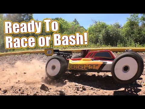 Track Bash Action & Review! - Losi 8IGHT Nitro RTR ⅛ Buggy | RC Driver - UCzBwlxTswRy7rC-utpXOQVA