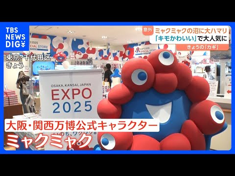 経済金融の動画サムネイル - なぜ？「ミャクミャクの沼に侵されてる」“ミャクラー”と呼ばれるファンも登場！「気持ち悪い」との声もあがったキャラが大人気に「キモカワイイ」｜TBS NEWS DIG