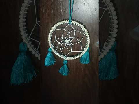 Dream catcher to catch your dreams💖#dreamcatcher #craft #handmade #art#easy#best#gift#trendingshorts