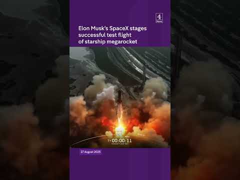 Elon Musk's Starship has successful test launch in Texas