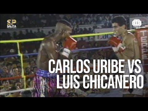 CARLOS URIBE VS LUIS CHICANERO FULL FIGHT