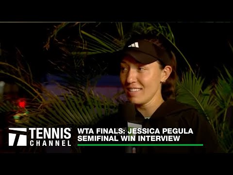 INTERVIEW: J. Pegula; WTA Finals SF Win